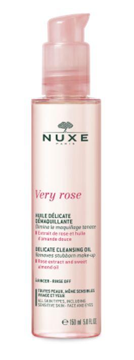 Очищающее масло для снятия макияжа 150 мл VERY ROSE NUXE - фото 1 - id-p94702594