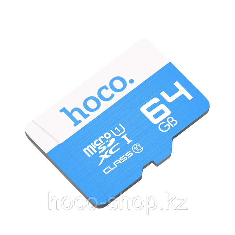 Карта памяти MicroSD 64GB TF HOCO high speed - фото 1 - id-p94702706