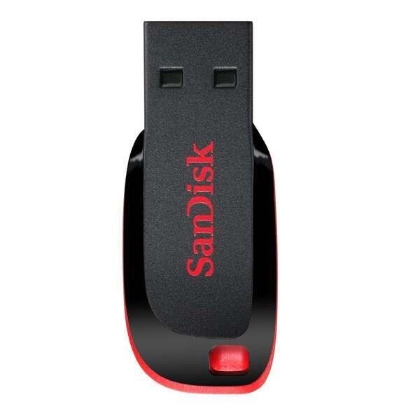 USB Флешка 32 Гб. SanDisk SDCZ50-032G-B35, Black-Red - фото 1 - id-p94641829