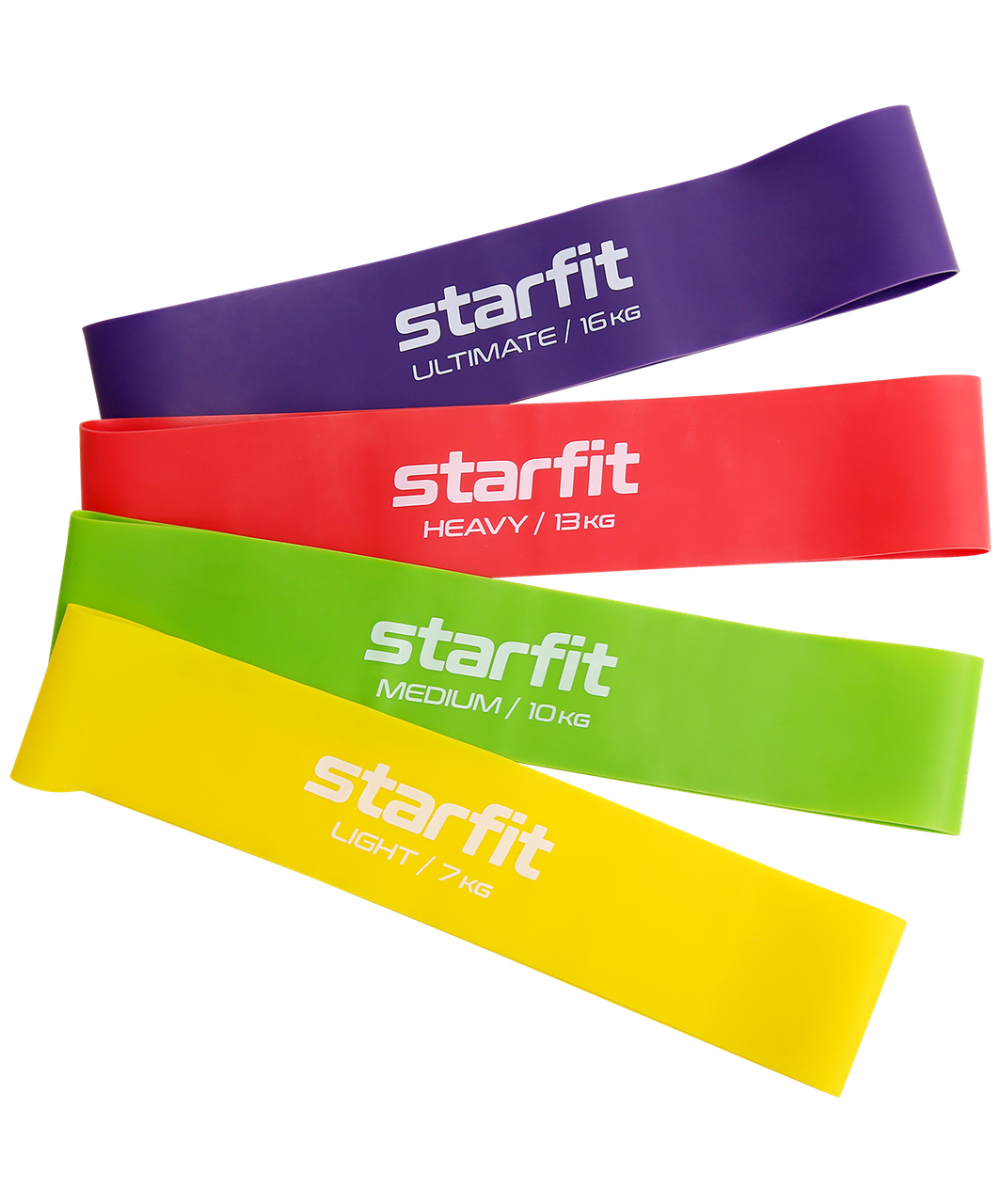 Фитнес-резинки ES-203 комплект 4 шт Starfit