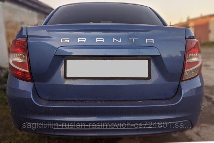Орнамент GRANTA в стиле Porsche (хром) - фото 1 - id-p94704199