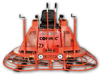 Затирочная машинка двухроторная по бетону "Conmec" (With Honda GX690U) 210Х114Х129