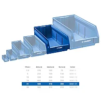 Лоток складской ЛСК-31, ЗУБР, 500 х 310 х 200 мм, серия "Профессионал" (38061-31), фото 3