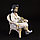 Девочка в кресле  Фарфоровая мануфактура Lladro  Испания. 1989 год, фото 4