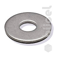 М10 Шайба плоская усиленная DIN 9021 (ГОСТ 6958-78) оцинкованная