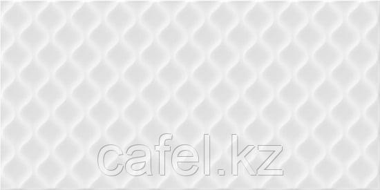 Кафель | Плитка настенная 30х60 Деко | Deco белый рельеф, фото 2