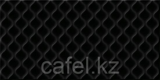 Кафель | Плитка настенная 30х60 Деко | Deco черный