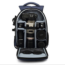 Сумка-рюкзак для фотоаппарата и аксессуаров Синий, фото 2