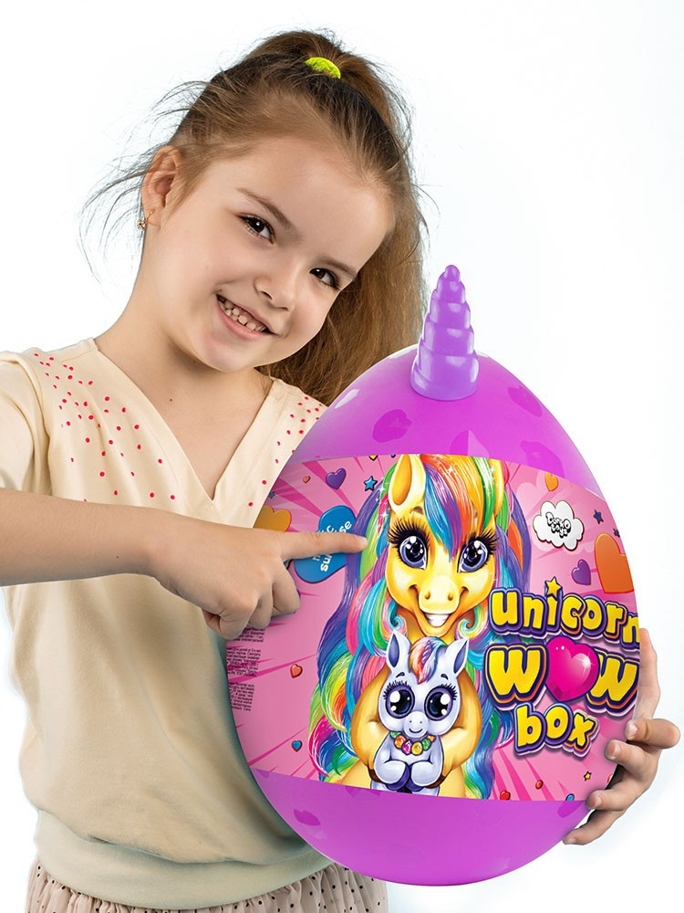 Креативное творчество "Unicorn WOW Box" подарок Единорог Бокс