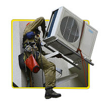 Установка кондиционера, (2-ой этап)