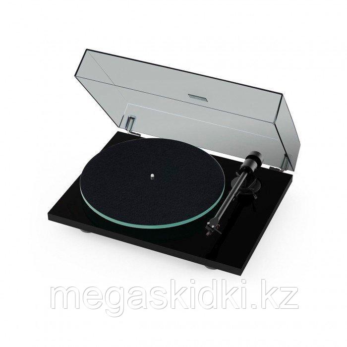 Виниловый проигрыватель Pro-Ject T1 Phono SB OM5E Черный лак