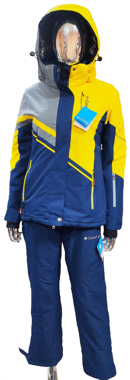 Женский горнолыжный костюм Columbia темно синий купить в Алматы ...