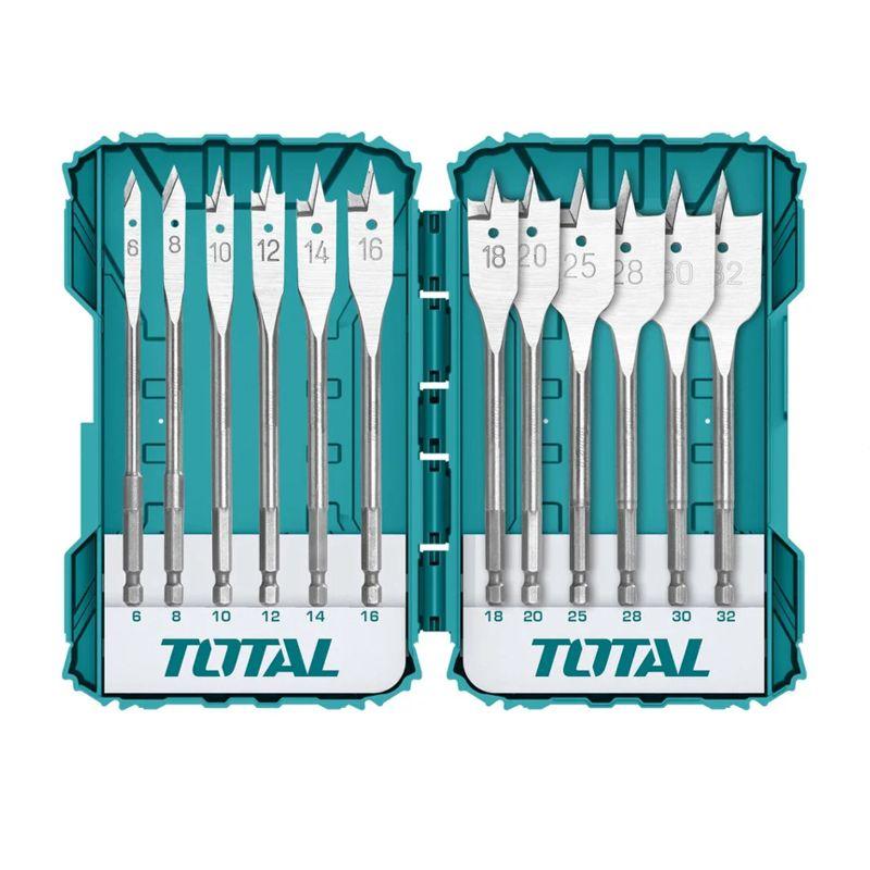 Набор перьевых свёрел по дереву 12шт TOTAL TACSDL1201