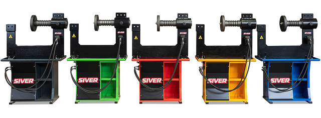 Станок Siver RR 14S выпускается в различных вариантах окраски фото