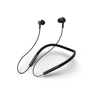Беспроводные наушники Xiaomi Mi Bluetooth Neckband Earphones Чёрный, фото 2