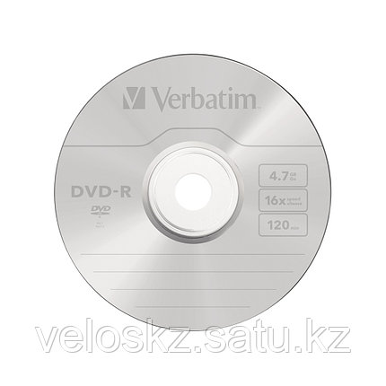 Диск DVD-R Verbatim (43523) 4.7GB 10штук Незаписанный, фото 2