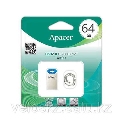 USB-накопитель Apacer AH111 64GB Синий, фото 2