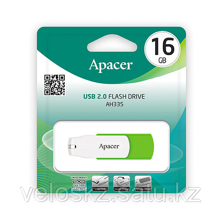 USB-накопитель Apacer AH335 16GB Зеленый, фото 2