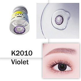 Цветные линзы DOX (A2010 Violet) от -0.75 до -2.50