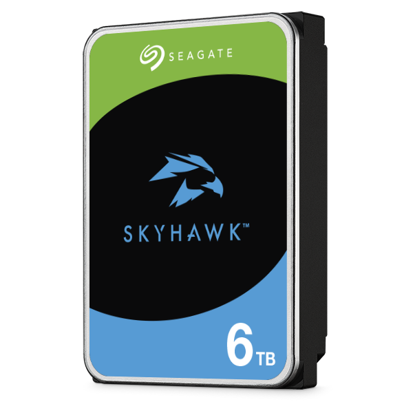 Жесткий диск для видеонаблюдения  6Tb Seagate SkyHawk SATA3 3.5" 64Mb ST6000VX0003