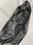 Дорожная сумка из кожи от итальянского бренда "TONY BELLUCCI" (высота 40 см, ширина 47 см, глубина 20 см), фото 6
