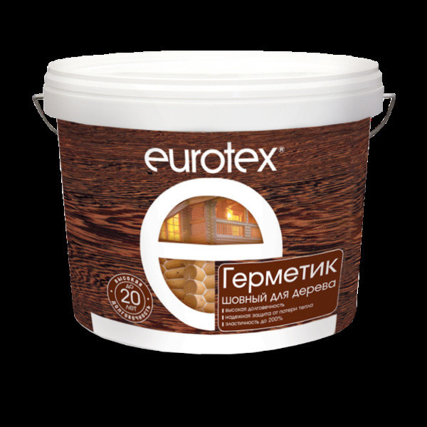 EUROTEX герметик шовный для дерева 6 кг - фото 1 - id-p94727374