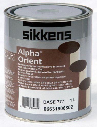 Sikkens Alpha Orient. Декоративное покрытие для стен с эффектом шелковой  материи