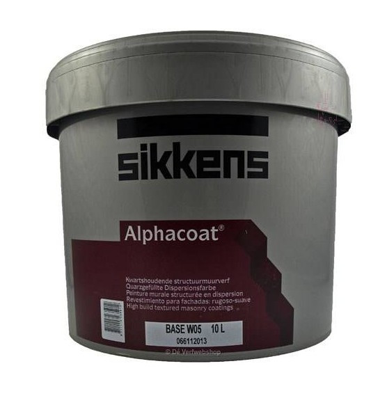 Sikkens Alphacoat Матовая мелкозернистая текстурированная фасадная краска - фото 1 - id-p94735775
