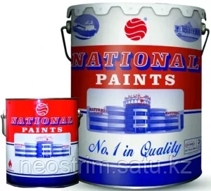 NATIONAL ALUMINIUM PAINT (250) Краска термостойкая с алюминиевым пигментом 3 - фото 1 - id-p94735909