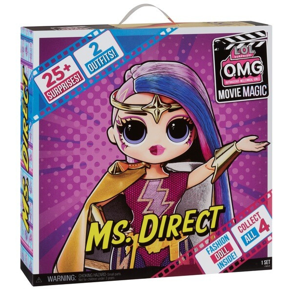 ЛОЛ ОМГ Мисс Абсолют - L.O.L. Surprise OMG Movie Magic Doll- Ms. Direct