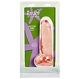 Фаллоимитатор гелевый Toy Joy Dazzling Dong Nuge Pink, 21 см (только доставка), фото 3