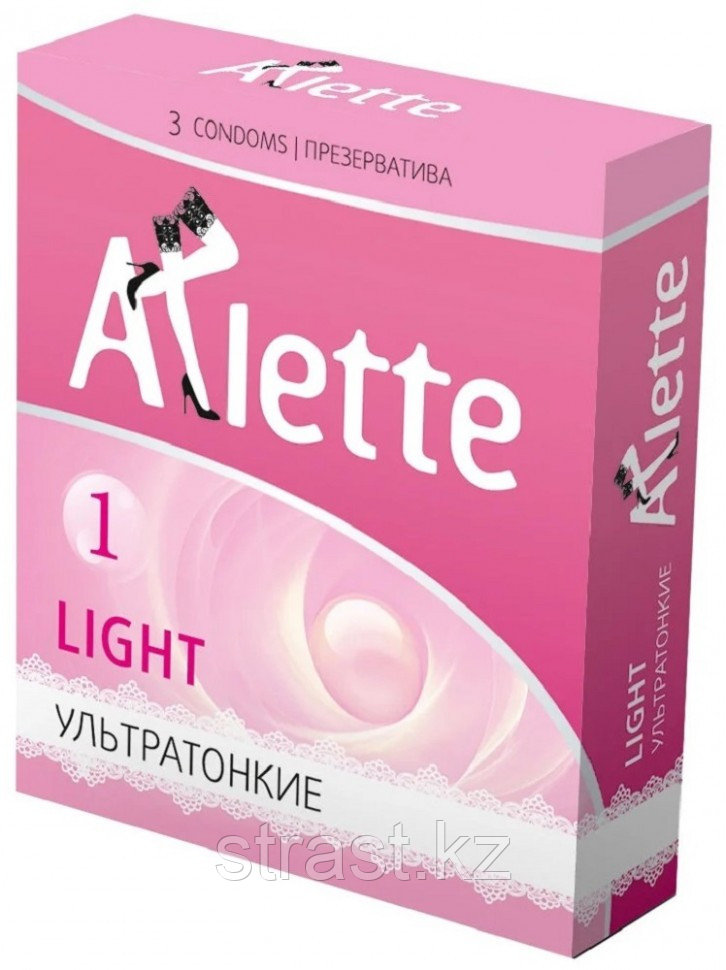 Презервативы ультратонкие Arlette Light № 1 (в упак. 6 штук)