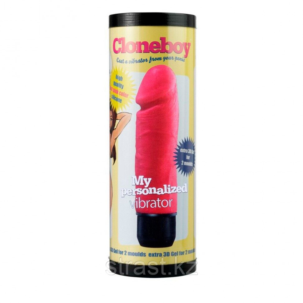 Набор для создания фаллоимитатора с вибрацией Cloneboy My Personalizzed Vibrator Hot Pink