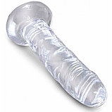 Прозрачный фаллоимитатор на присоске 6 Clear Cock, фото 2