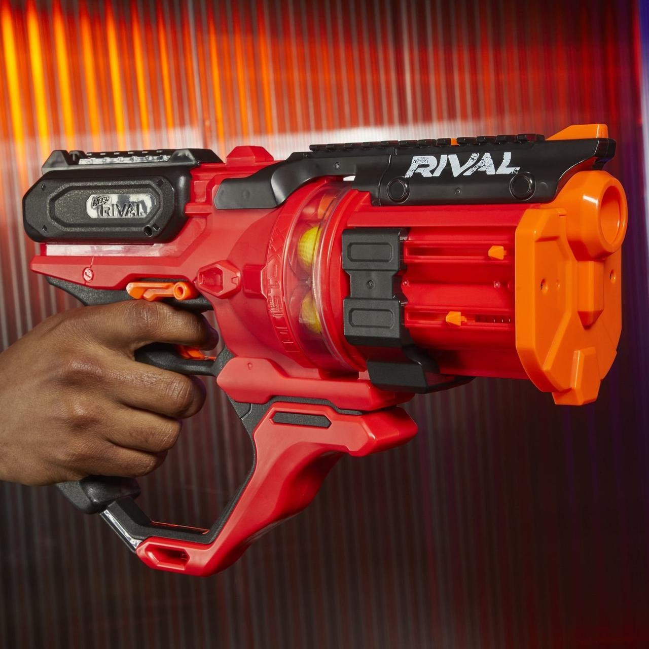 Бластер Нёрф Райвл Раундхаус Nerf  E6638