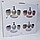 Набор аксессуаров для ванной комнаты «Валенсия», 4 предмета: дозатор, мыльница, 2 стакана., фото 3