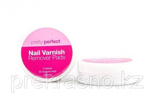 Диски для снятия лака с ацетоном Pretty 2x15шт
