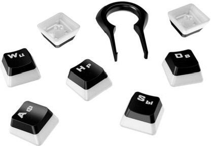 HyperX Pudding Keycaps Full Key Set HKCPXA-BK-RU/G черный