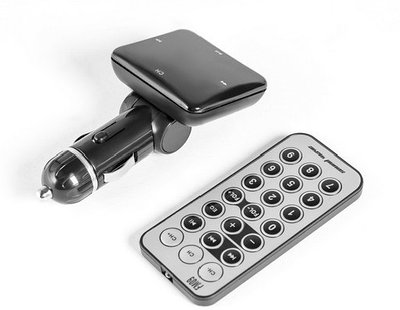 FM-трансмиттер Sound Wave FM09 черный