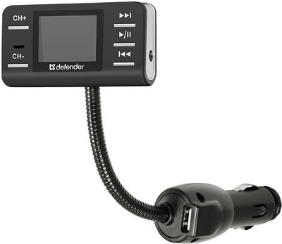 FM-трансмиттер Defender RT-Pro черный