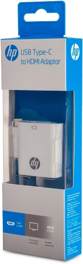 Переходник HP USB Type-C - HDMI 0.1 м HP038GBWHT0TW - фото 3 - id-p94748668