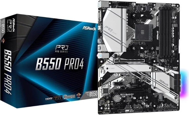 Материнская плата ASRock B550 PRO4