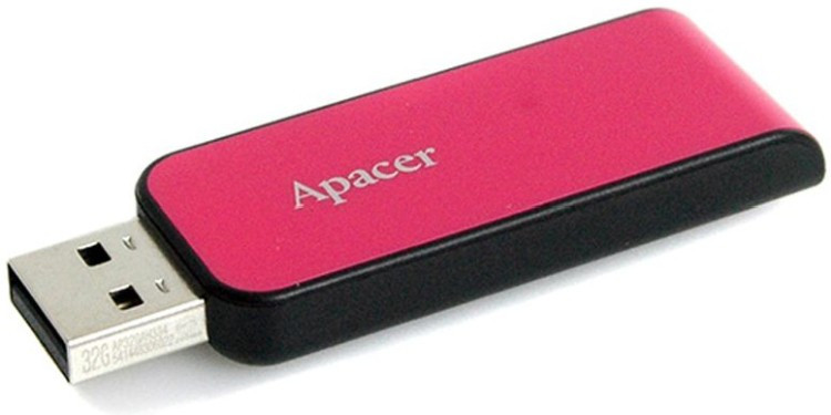USB Flash карта Apacer AP16GAH334P-1 16GB розовый
