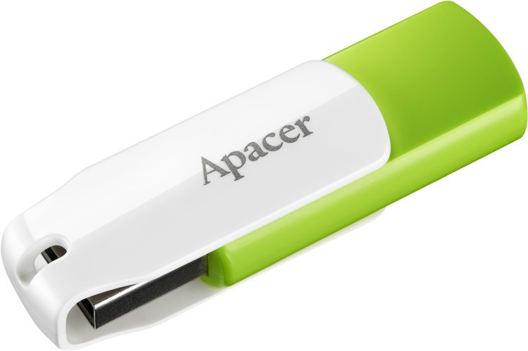 USB Flash карта Apacer AP32GAH335G-1 32GB зеленый - фото 1 - id-p94747059