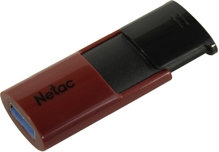 USB Flash карта Netac U182 16GB черный-красный