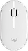 Мышь Logitech Pebble M350 белый