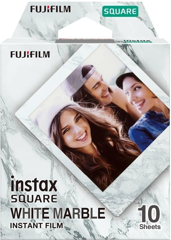 Фотопленка Fujifilm Instax Square White marble WW1 10 шт - фото 1 - id-p94748736