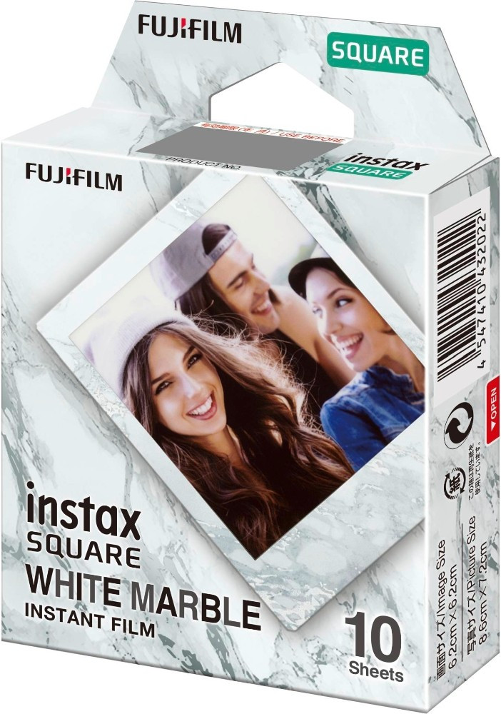 Фотопленка Fujifilm Instax Square White marble WW1 10 шт - фото 2 - id-p94748736