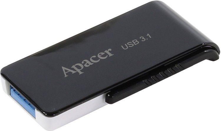 USB Flash карта Apacer AH350 AP16GAH350B-1 16Gb черный - фото 2 - id-p94747082