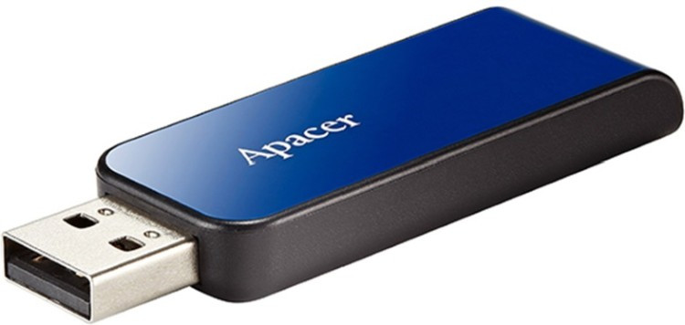 USB Flash карта Apacer AP64GAH334U-1 64GB синий - фото 2 - id-p94747118